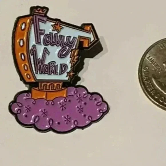 Fairy World Enamel Pin – Magical Fairly OddParents Nickelodeon Collectible! - Picture 3 of 4